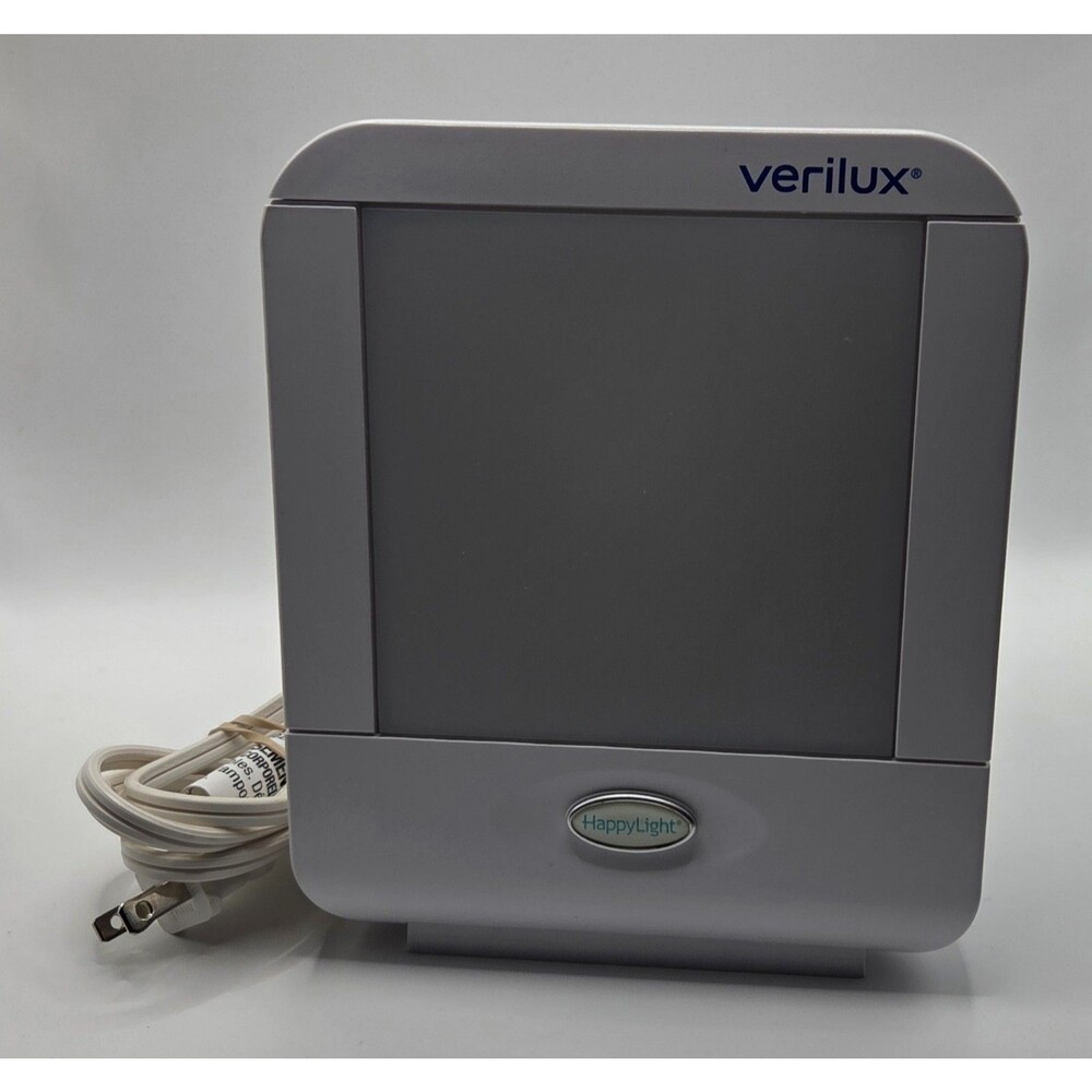 Verilux Happy Light VT10 Compact Personal Light Therapy Lamp 10,000 Lux TESTED